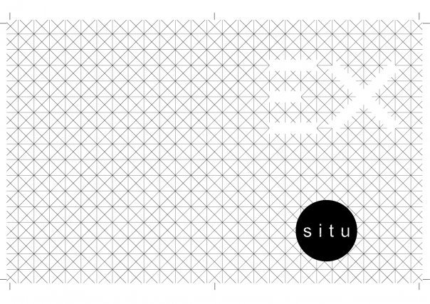 Cover n°1 of Ex-Situ magazine issue during the FIAC Art Fair in Paris at the gallery Intuiti.